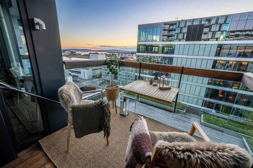 Modern 2Bed Room Sea View Apartment @ Oslo Barcode Buitenkant foto