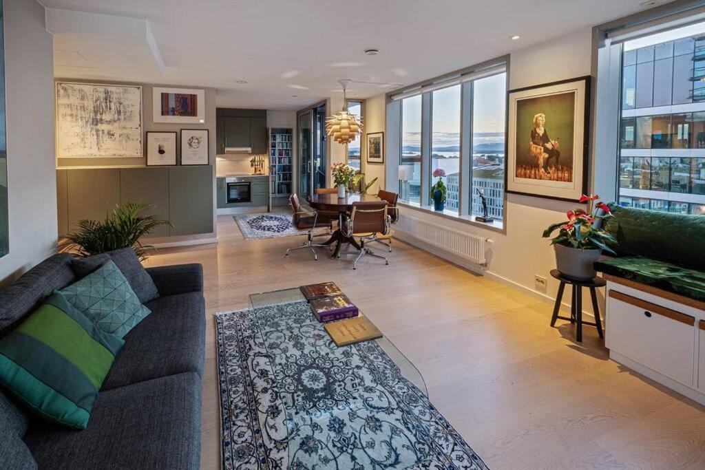 Modern 2Bed Room Sea View Apartment @ Oslo Barcode Buitenkant foto