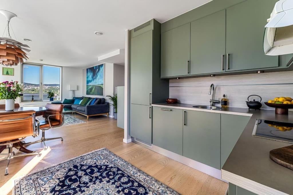 Modern 2Bed Room Sea View Apartment @ Oslo Barcode Buitenkant foto