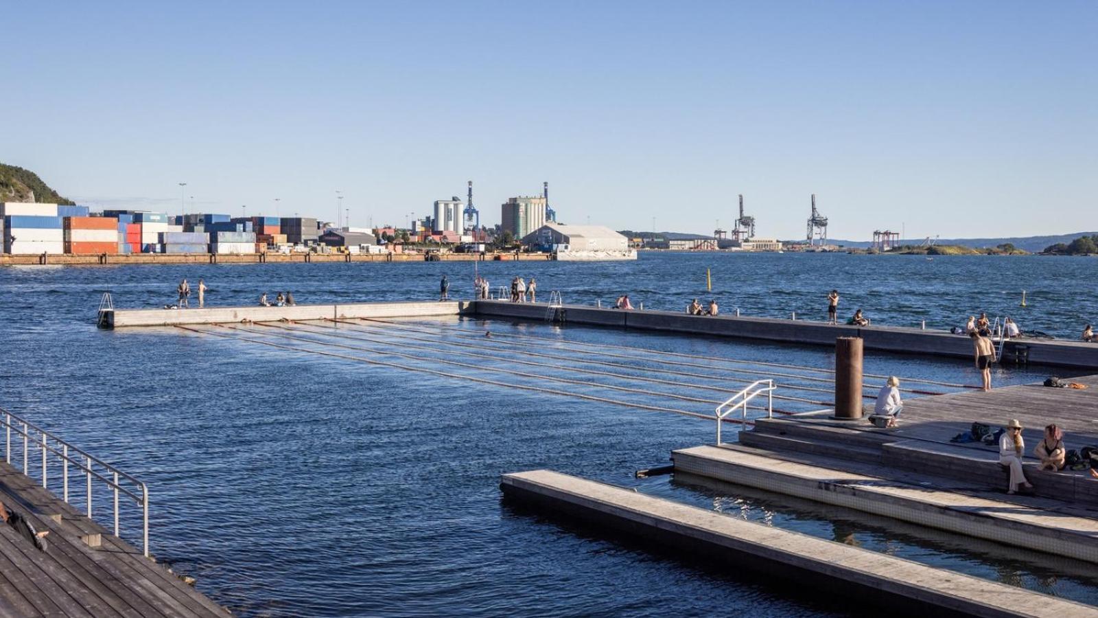 Modern 2Bed Room Sea View Apartment @ Oslo Barcode Buitenkant foto