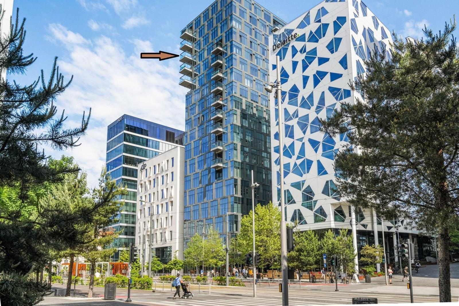 Modern 2Bed Room Sea View Apartment @ Oslo Barcode Buitenkant foto